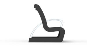 mobilier stradal, sezuturi, spatar din lemn, scaune din lemn, spatar inalt