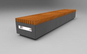 mobilier stradal, banca, beton, beton finisat, granit, modular, partea de sus a zidului, scaune din lemn