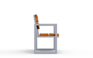 mobilier stradal, sezuturi, spatar din lemn, cotiera, scaune din lemn
