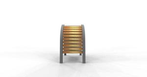 mobilier stradal, cos de gunoi, logo