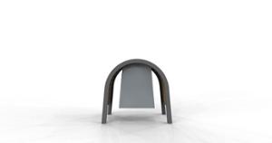 mobilier stradal, cos de gunoi, logo