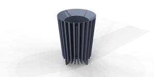 mobilier stradal, cos de gunoi