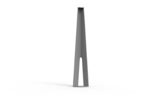 mobilier stradal, bolard, otel