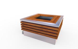 mobilier stradal, jardiniera, banca, scaune din lemn