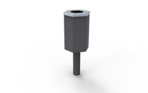 mobilier stradal, cos de gunoi, scrumiera