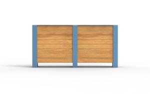 mobilier stradal, cos de gunoi, mobile (compatibil pentru mufa de jante), segregare completa