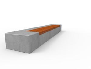 mobilier stradal, banca, beton, beton finisat, partea de sus a zidului, scaune din lemn