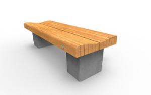 mobilier stradal, beton, beton finisat, banca, scaune din lemn