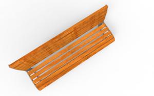 mobilier stradal, sezuturi, spatar din lemn, scaune din lemn