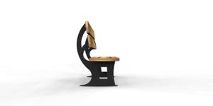 mobilier stradal, sezuturi, logo, spatar din lemn, scaune din lemn