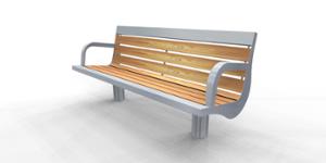 mobilier stradal, sezuturi, logo, spatar din lemn, cotiera, scaune din lemn