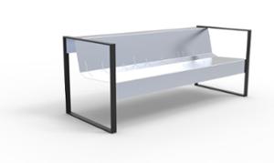 mobilier stradal, sezuturi, logo, spatar din otel, cotiera, scaune din otel