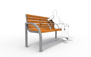 mobilier stradal, sezuturi, pentru persoanele in varsta, spatar din lemn, cotiera, scaune din lemn