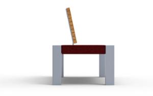 mobilier stradal, sezuturi, spatar din lemn, scaune tapitate