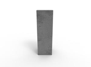 mobilier stradal, cos de gunoi, beton, beton finisat, scrumiera, scrumiera cu cos de gunoi mic, diafragma laterala