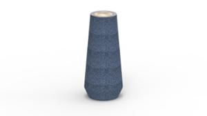 mobilier stradal, cos de gunoi, beton, beton turnat, scrumiera