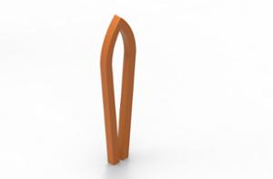 mobilier stradal, bolard, logo, otel