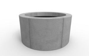 mobilier stradal, jardiniera, beton, beton finisat, modular, curbat
