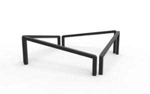mobilier stradal, altele, bariere de peluza, protectie copaci, vertical, otel