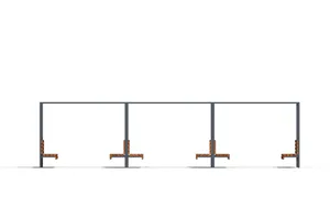 mobilier stradal, altele, sezuturi, fata-dubla, spatar din lemn, pergola, scaune din lemn