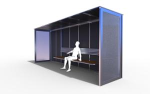 mobilier stradal, altele, acoperis, cabina de fumat, statie de autobuz