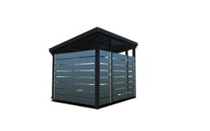 mobilier stradal, altele, acoperis, spatiu pentru cos de gunoi