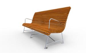 mobilier stradal, scanduri verticale, sezuturi, spatar din lemn, cotiera, scaune din lemn