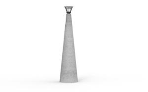 mobilier stradal, bolard, solar, beton, beton finisat