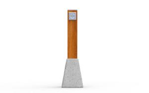 mobilier stradal, altele, bolard, beton, beton finisat, 230v si/sau priza usb, wifi statie