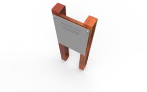 mobilier stradal, altele, panou informativ