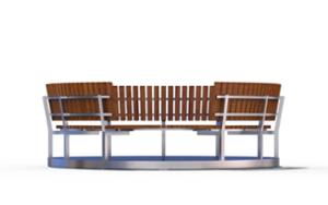 mobilier stradal, sezuturi, mobile (compatibil pentru mufa de jante), modular, curbat