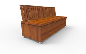 mobilier stradal, sezuturi, spatar din lemn, scaune din lemn, cutie de depozitare