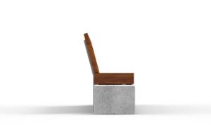mobilier stradal, sezuturi, beton, beton finisat, spatar din lemn, scaune din lemn