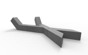 mobilier stradal, banca, sezuturi, leasure and rest, beton, beton finisat, sezlong, modular, oparcie z betonu
