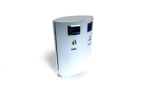 mobilier stradal, cos de gunoi, segregare completa