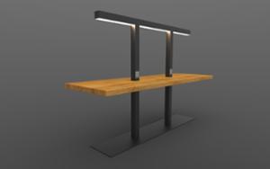mobilier stradal, altele, 230v si/sau priza usb, iluminare, masa, masa inalta