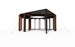 mobilier stradal, altele, modular, pergola