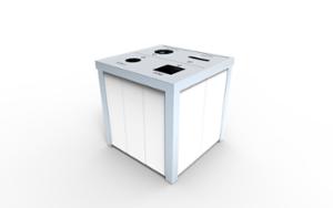 mobilier stradal, cos de gunoi, volum mare, segregare completa