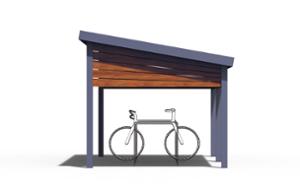 mobilier stradal, altele, stand de biciclete, acoperis, acoperis pentru biciclete