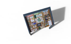 mobilier stradal, altele, iluminare, panou informativ