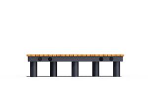 mobilier stradal, banca, 230v si/sau priza usb