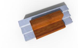 mobilier stradal, sezuturi, beton, beton finisat, na schody, spatar din lemn, scaune din lemn