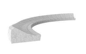 mobilier stradal, sezuturi, modular, curbat, spatar inalt