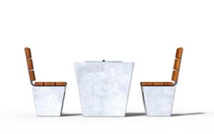 mobilier stradal, altele, beton, beton finisat, masa, sah