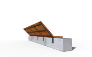 mobilier stradal, sezuturi, leasure and rest, beton, beton finisat, sezlong, spatar din lemn, scaune din lemn