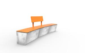 mobilier stradal, banca, sezuturi, beton, beton finisat, curbat, demontabil