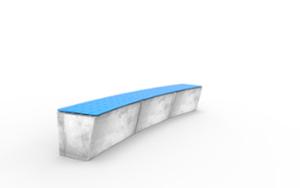 mobilier stradal, banca, sezuturi, beton, beton finisat, curbat, demontabil