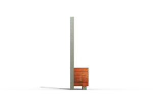 mobilier stradal, jardiniera, altele, lemn, mobile (compatibil pentru mufa de jante), spalier