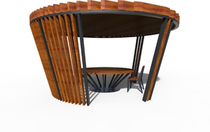 mobilier stradal, altele, pergola, curbat, masa, acoperis
