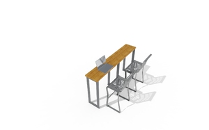 mobilier stradal, altele, masa, masa inalta